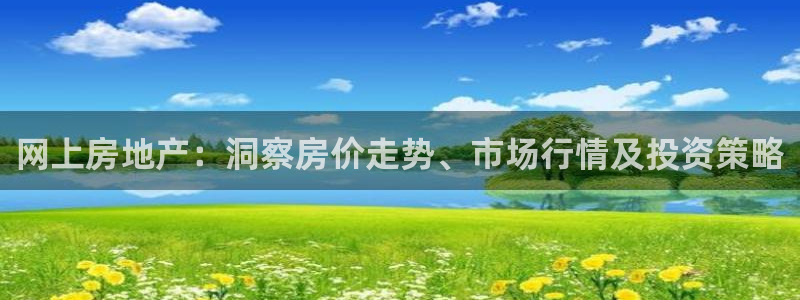 风暴娱乐下5指尖：网上房地产：洞察房价走势、市场行情及投资策