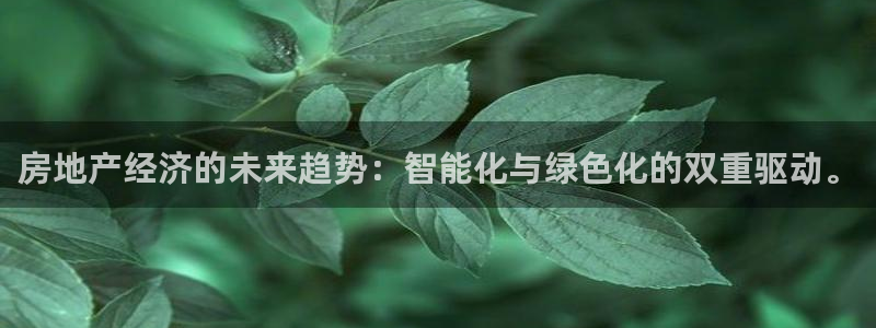风暴娱乐拉菲8：房地产经济的未来趋势：智能化与绿色化的双重驱
