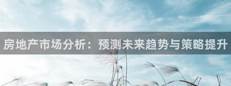 下载风暴娱乐：房地产市场分析：预测未来趋势与策略提升