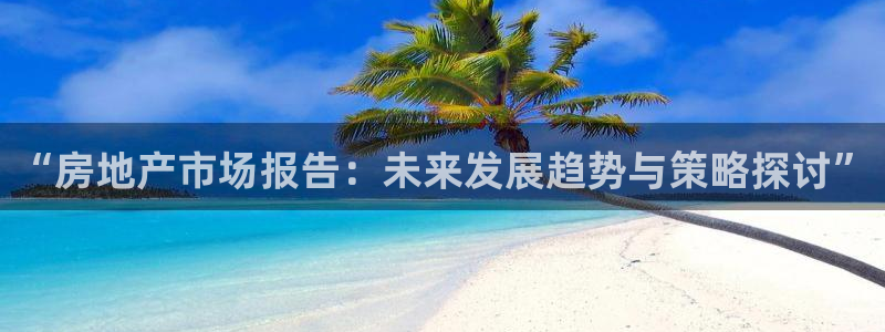 风暴娱乐眼：“房地产市场报告：未来发展趋势与策略探讨”