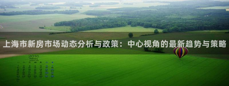 风暴娱乐下载：上海市新房市场动态分析与政策：中心视角的最新趋