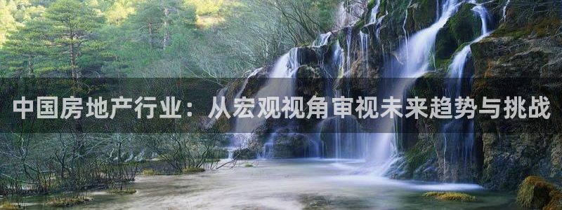光风暴娱乐：中国房地产行业：从宏观视角审视未来趋势与挑战